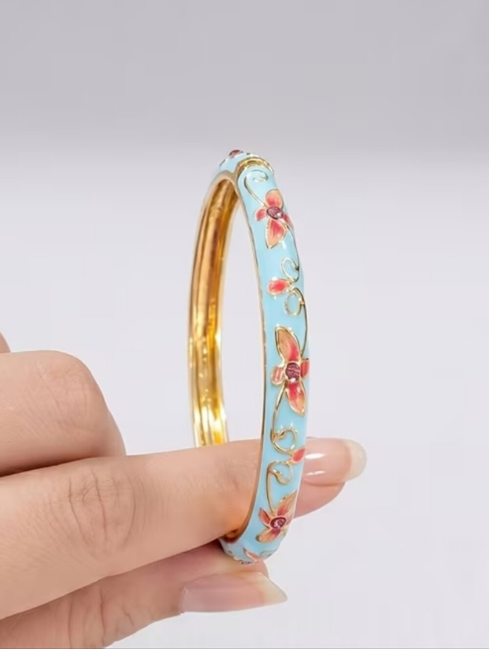 Pattern Floral Bangle